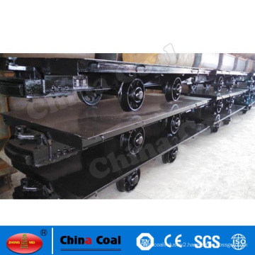 20T railway flatbed trailer for mining brand chinacoal manufacture